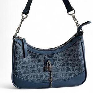 Juicy Couture Eastside Westside Blue Shoulder Bag